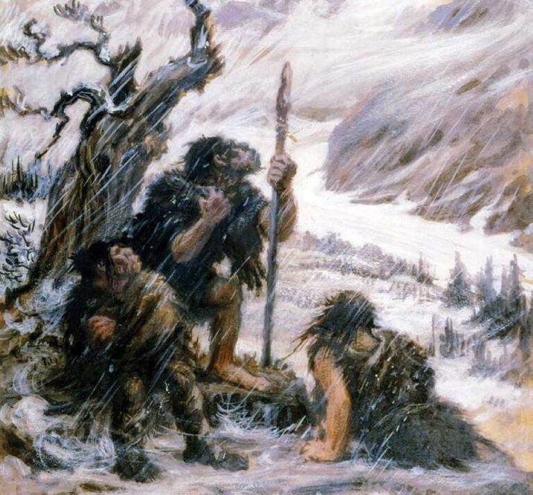 Neandrtálci neměli jednoduchý život. Čelili nepříznivým podmínkám. Foto: Picryl