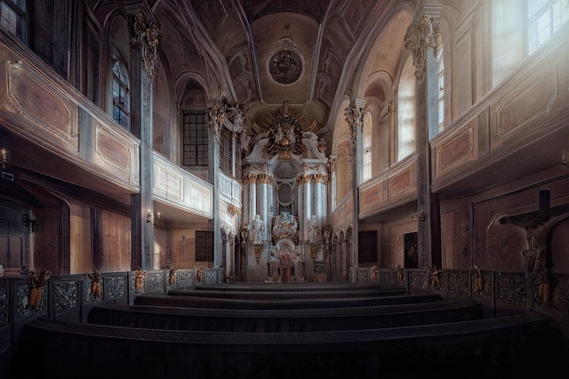 Rosslynská kaple ve Skotsku je jedním z nejpravděpodobnějších míst, kde je poklad ukryt. Zdroj: Pixabay