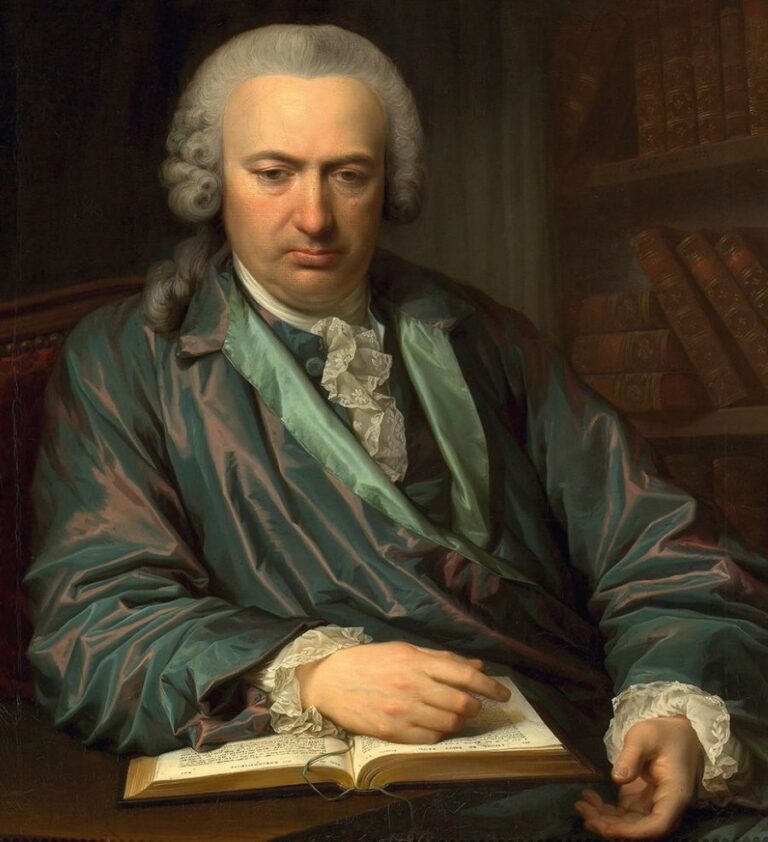 Přírodovědce Charlese Bonneta zaujme úhel, pod kterým rostou listy celé řady rostlin. Foto: Jens Juel/Creative Commons/Public Domain