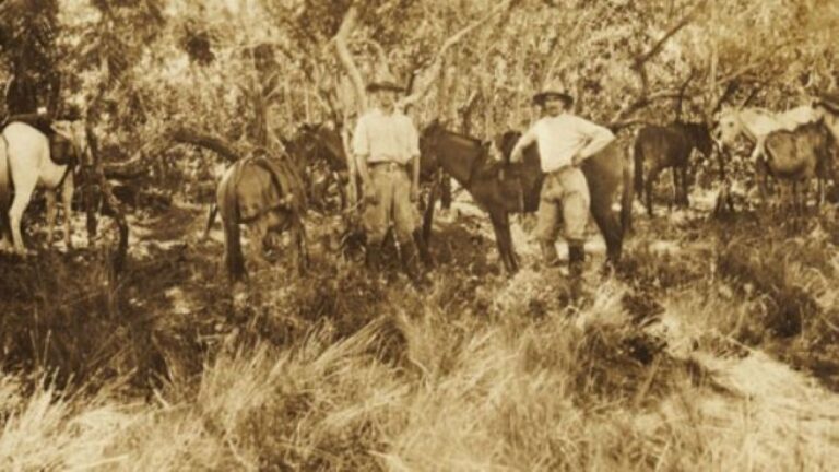 Jack Fawcett a Raleigh Rimell (1925). Foto: Neznámý autor/Creative Commons/Public Domain