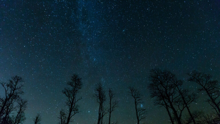 Takto kdysi vypadla noc. Stačilo zvednout hlavu a každý ji viděl.