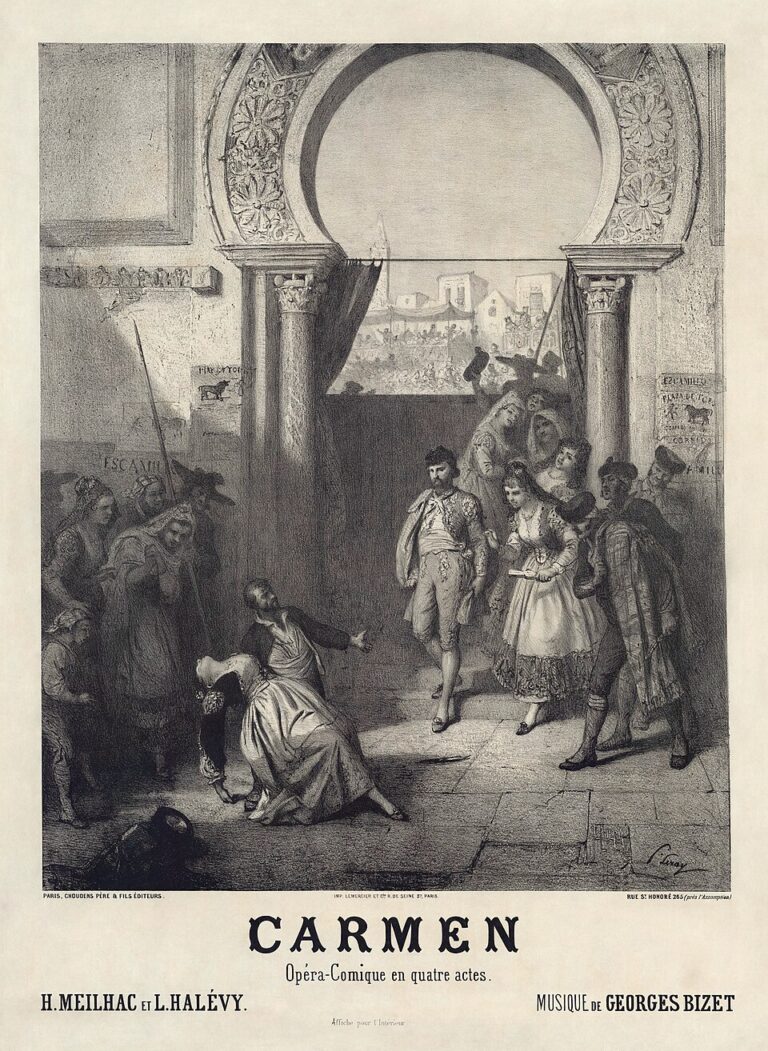 Carmen je čtyřaktová opera. A kdo by to tehdy byl řekl, i jeho nejslavnější dílo.