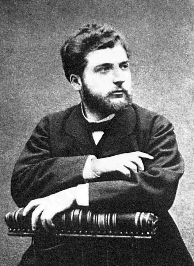 Mladý Georges Bizet. Fotografie pochází zhruba z roku 1860.