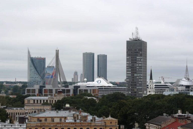 Téma svobodného zednářství je populární i v moderní Rize.
