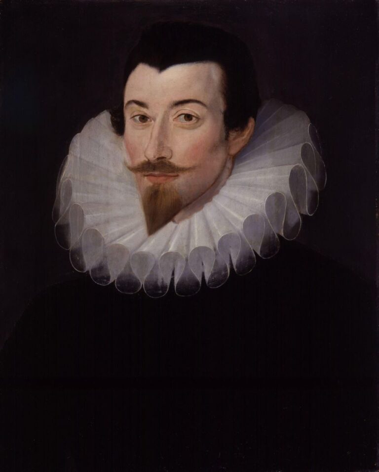 John Harrington svojí splachovací toaletou pedběhne dobu. Foto: Anonymous, Circle of Hieronimo Custodis (fl. 1589–1598)/Creative Commons/Public Domain