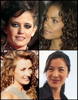 Bondovská děvčata: Eva Green, Halle Berry, Michelle Yeoh a Jane Seymour