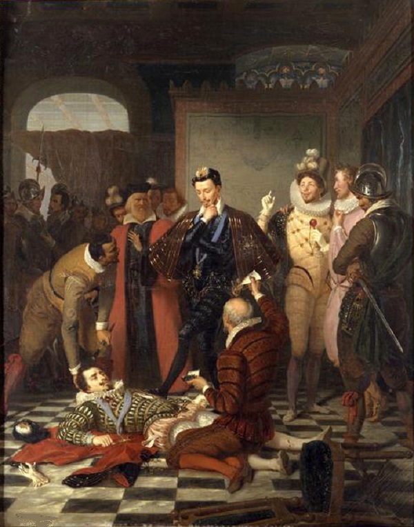 Svého velkého rivala Jindřicha de Guise nechává později panovník zavraždit.