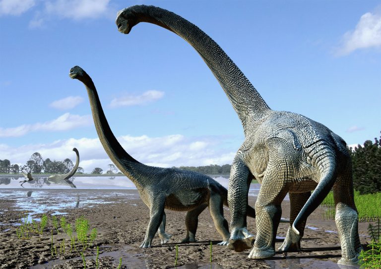 Dinosauři vládli Zemi během druhohor.