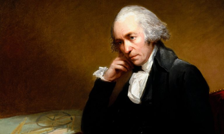Vynálezce parního stroje James Watt.