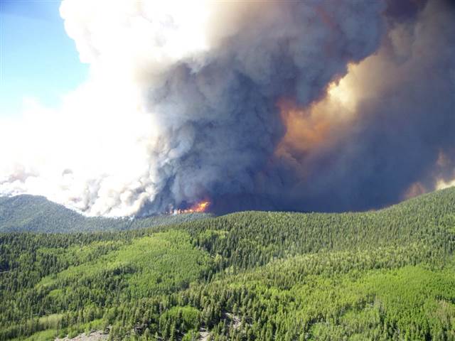 Od dubna do srpna (požární sezóna) sleduje zhruba 40.500 hektarů půdy prostřednictvím dalekohledu.