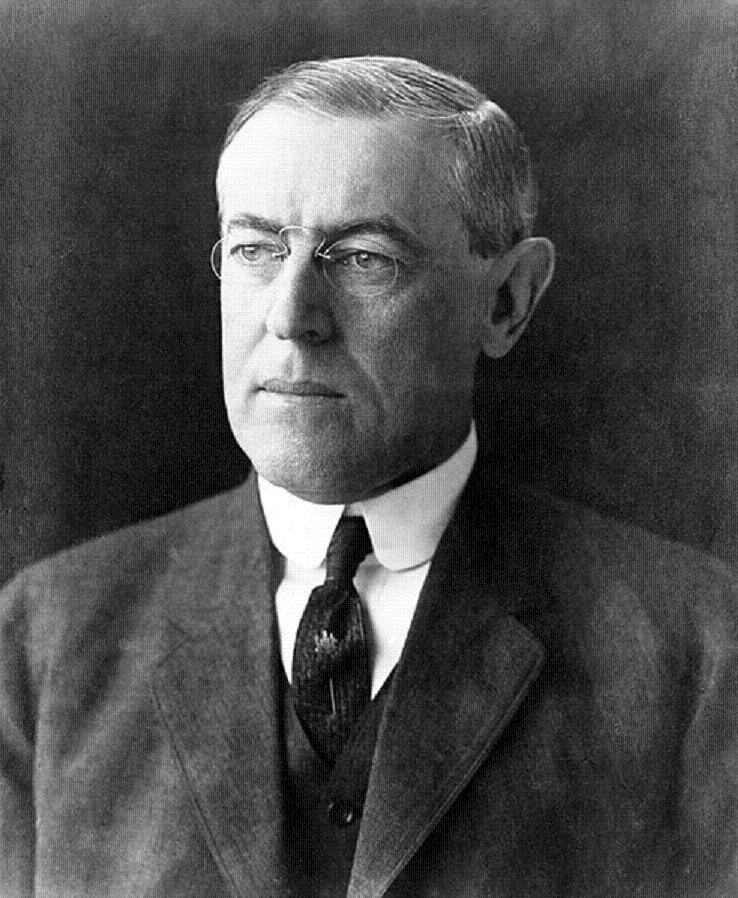 Podle Woodrowa Wilsona je USA příliš hrdým státem na to, aby vstoupil do ozbrojeného konfliktu.