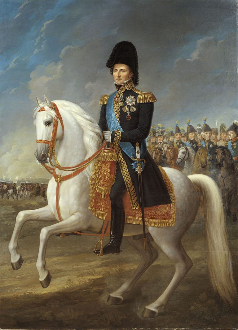 Švédský král Karel XIV. Johan roku 1834 deklaruje, že se jeho země nebude účastnit válečných konfliktů.