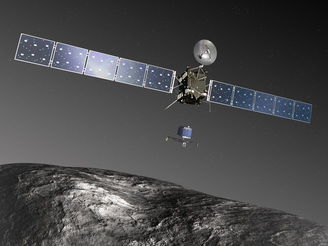 Evropská sonda Rosetta.