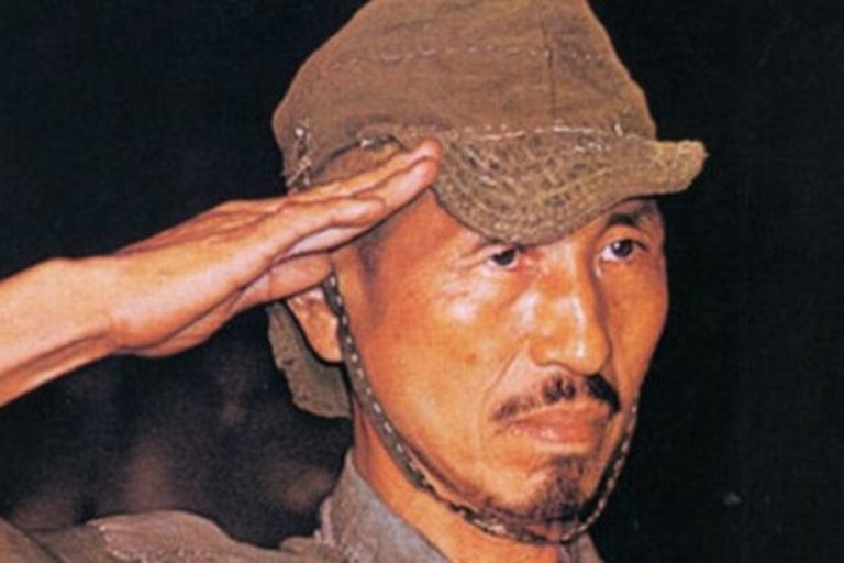 Poručík japonské armády Hiró Onoda.