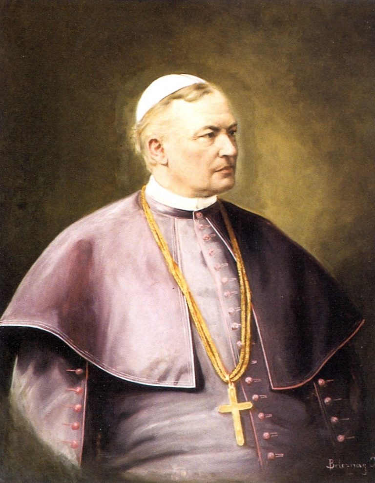 Spišská biskup Alexandr Párvy potvrzuje Hlinkovu volbu.