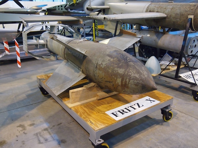 Fritz X byla bomba určená na moře.