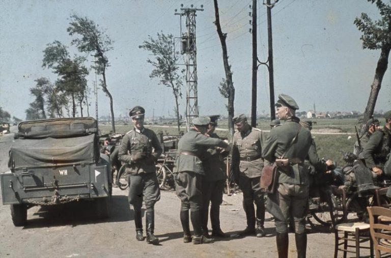 Wehrmacht během francouzského tažení.