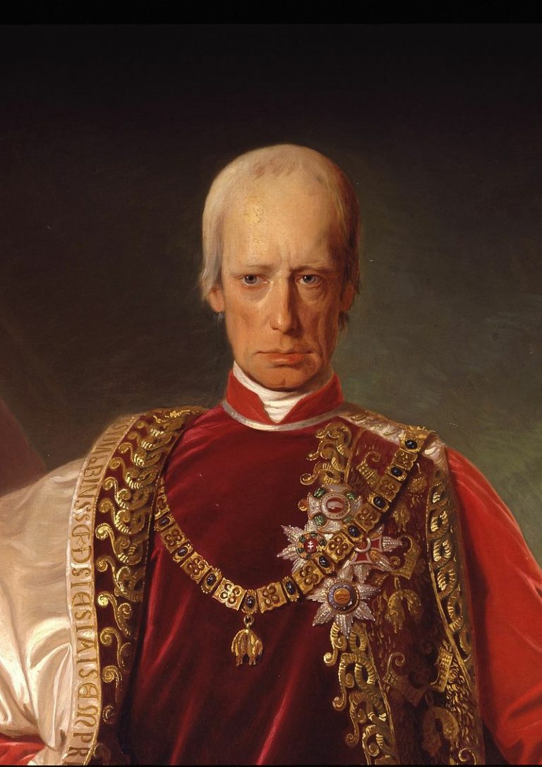 Císař František I. je nadšený z Resselových kreseb a mladíkovi proto dá stipendium.