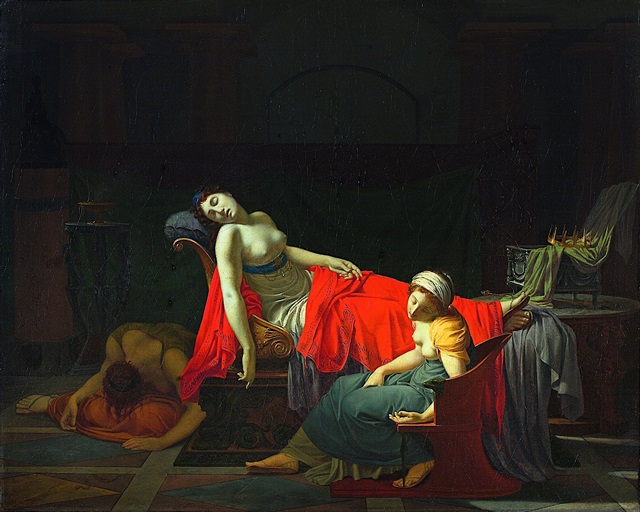 Kleopatra zemřela společně s Markem Antoniem.