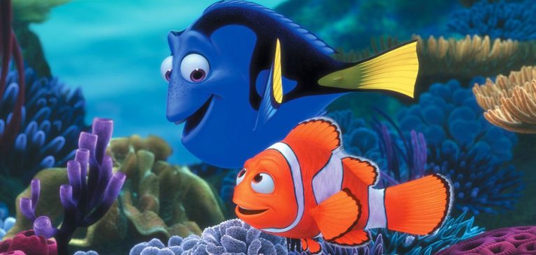 Klaun očkatý se stal filmovou hvězdou díky studiu Pixar a jeho filmu hledá se Nemo.