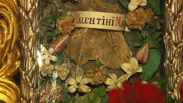 Relikvie byla nalezena v roce 2002 ve vyšehradské kapitule.
