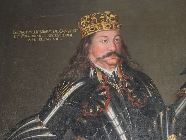Jiří z Poděbrad byl jediným českým králem, který nepocházel z královského rodu,