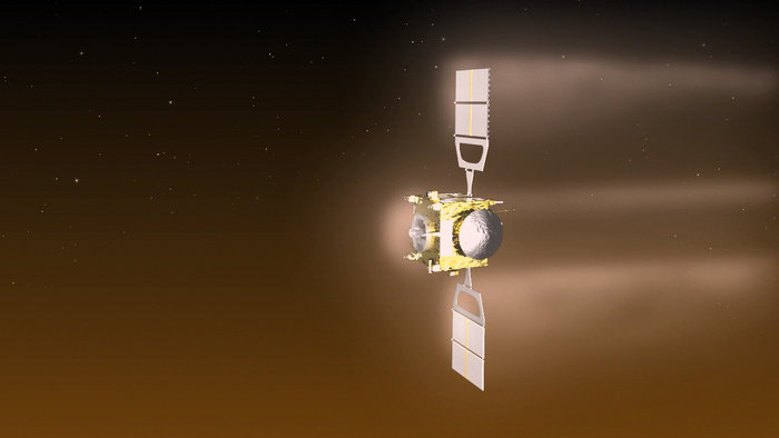 Aerobraking v provedení sondy Venus Express.