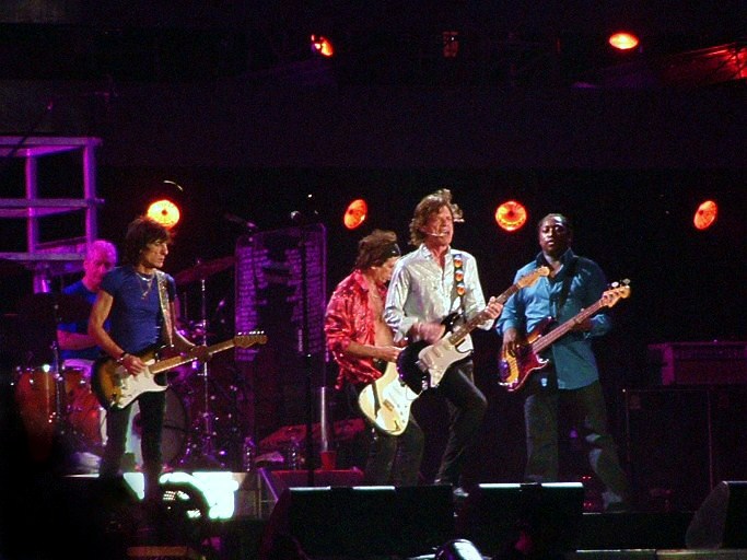 Slavní rockeři v roce 2006.