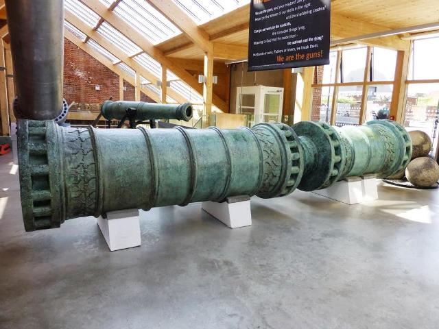 Zbraň se nyní nachází v britském muzeu Royal Armouries ve Fort Neslon.