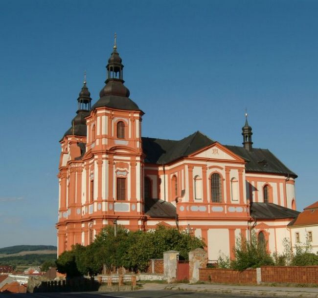 Kostel Nanebevzetí Panny Marie v Přešticích.