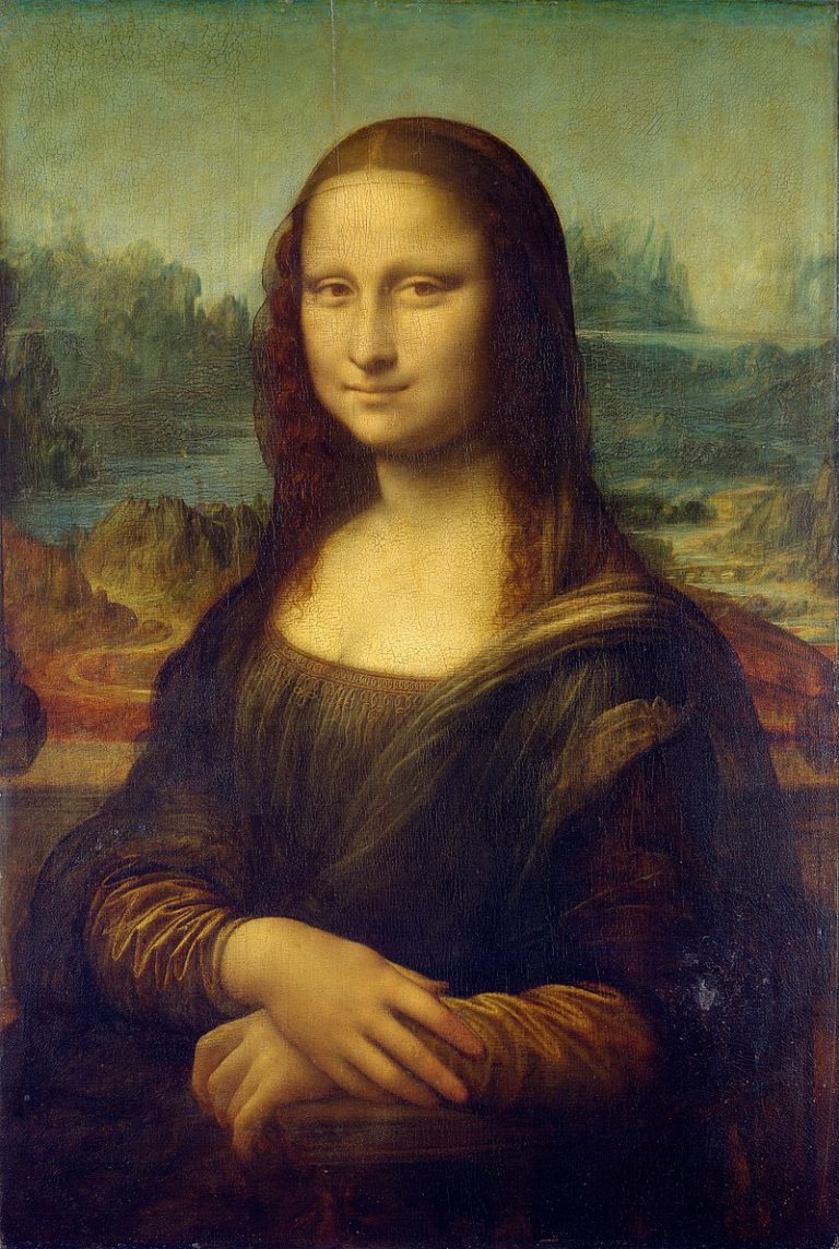 Slavná Mona Lisa putuje i se svým tvůrcem přes Alpy.