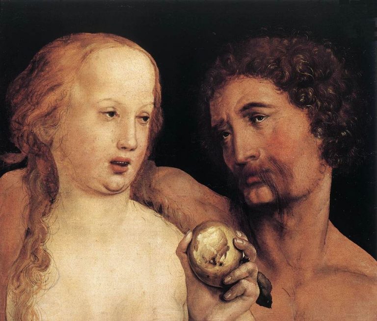 Mistrná díla Hanse Holbeina mladšího najdou v Anglii odezvu - Adam a Eva.