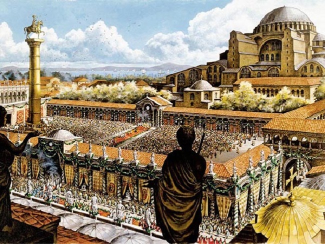 Zákeřná nemoc zasáhne Konstantinopoli v době jednoho z jejích největších rozkvětů.