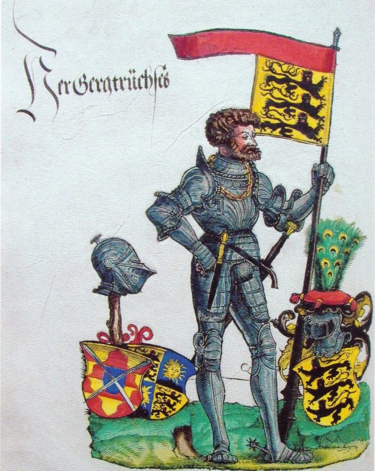 Georg Truchsess von Waldburg-Zeil se může pochlubit dobře vycvičenou armádou. Šlechta má za povinnost její řady doplňovat.