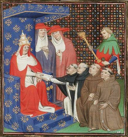 Svatý otec Inocenc IV. tvrdí, že mučení je nástrojem pravdy.