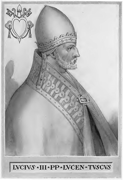 Papež Lucius III: svojí bulou odstartuje éru inkvizice a de facto pomůže na svět mučednickým praktikám.