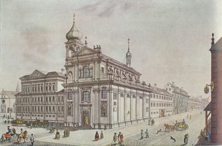 Talkhle vypadala v 18. století dnešní Hybernská ulice v Praze.