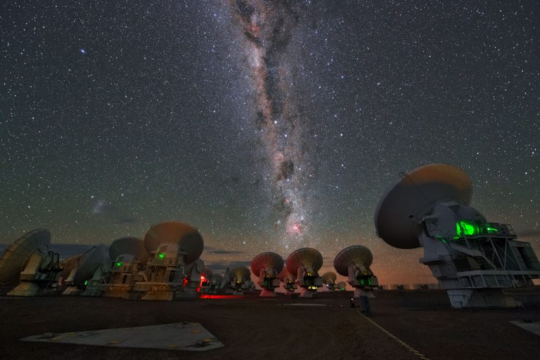 Observatoř ESO v Chile.
