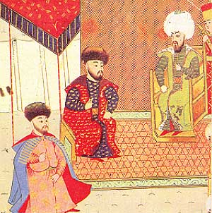 Turecký sultán Bayezid II. nařídí bronzového jezdce roztavit.