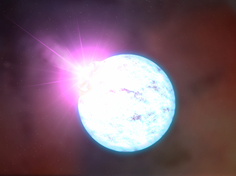 Neutronová hvězda.