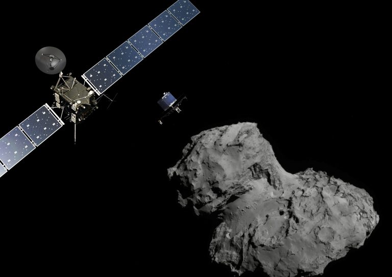 Sonda Rosetta, modul Philae a kometa Čurjumov-Gerasimenko