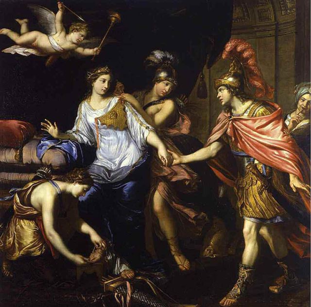 Bájný Achilles se zamiloval do královny Amazonek, bylo ale už příliš pozdě.