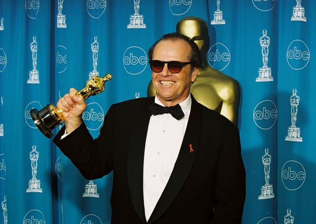 Jack Nicholson je nejúspěšnějším hercem mezi muži.