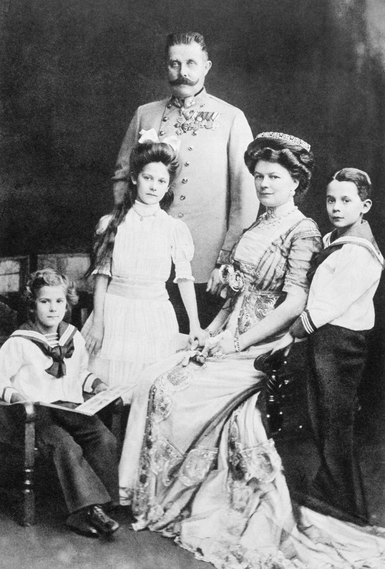 I přes všechny překážky bylo manželství Františka Ferdinanda s Žofií Chotkovou mimořádně šťastné a požehnané dětmi.