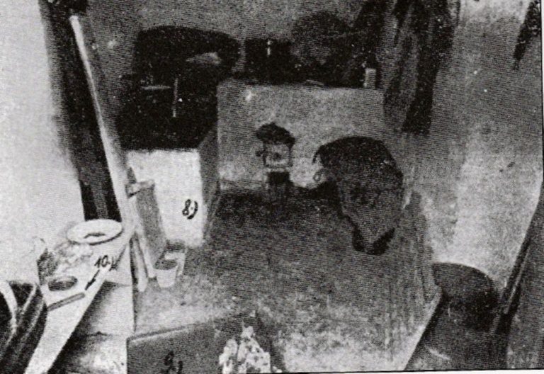 V této prádelně měl vrah rozřezat tělo Františky Třískové.