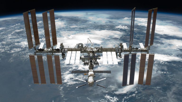 Mezinárodní kosmická stanice ISS.