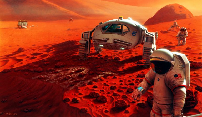 Další metou v oblasti kosmonautiky by pro lidstvo mohla být cesta na Mars.