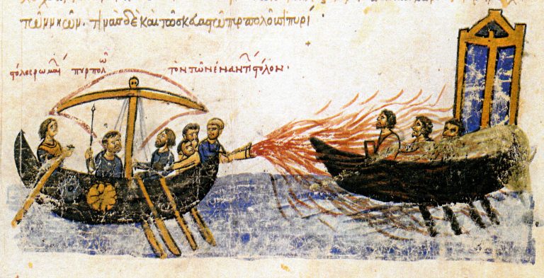 Z čeho byl řecký oheň vyráběn, zůstává stále záhadou.