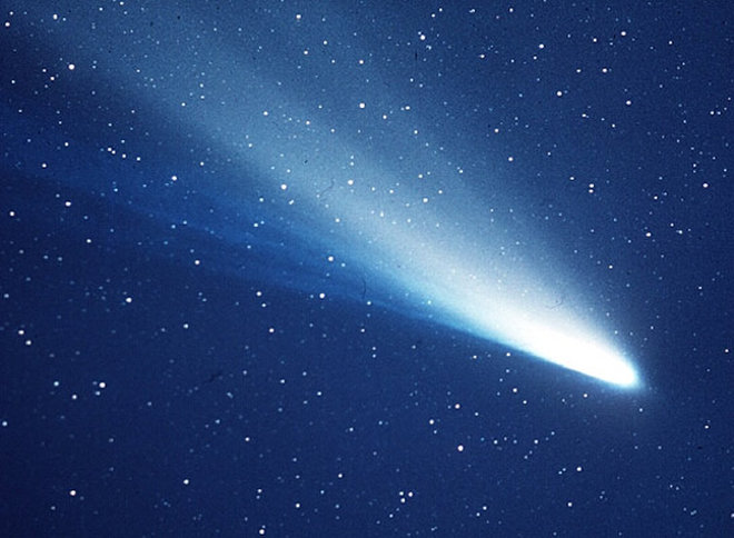 Halleyova kometa.