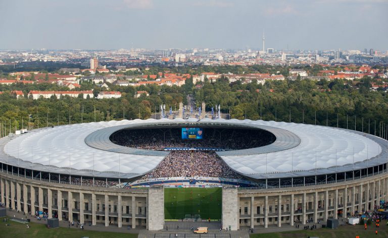 Olympijský stadion je dnes domovem berlínské Herthy.